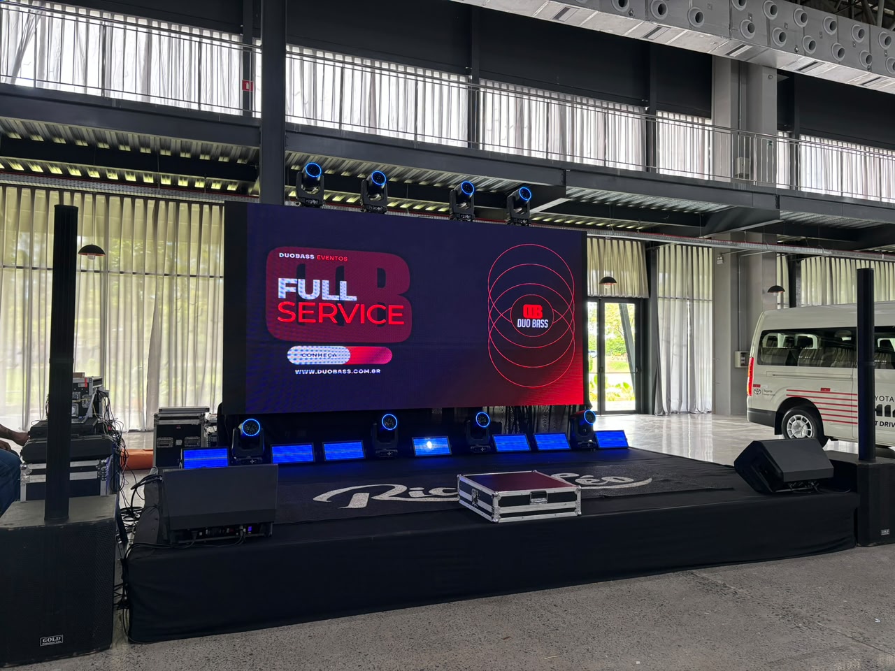 painel de led para eventos corporativos e shows em cuiabá